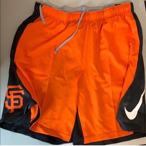 Nike Authentic San Francisco Giants Shorts